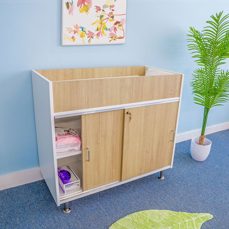 Whitney Brothers Elevated Infant Changing Cabinet