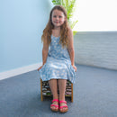 Whitney Brothers Nature View Small Stone Wall Bench 14H