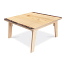 Whitney Brothers Nature View Live Edge Square Table 18H