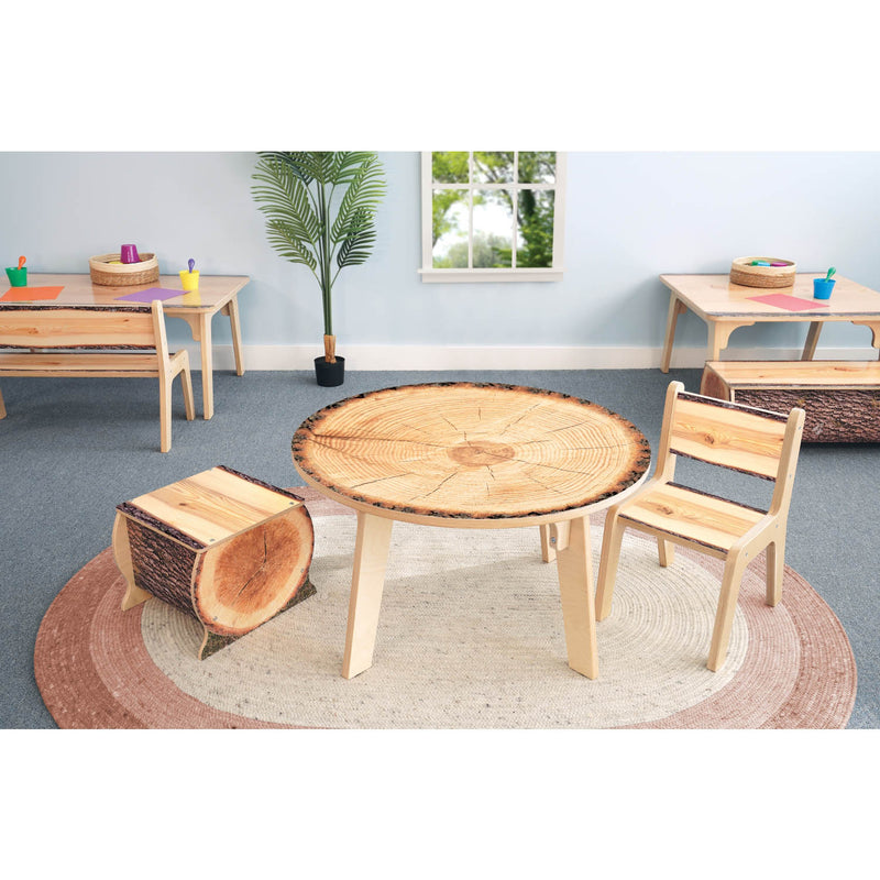 Whitney Brothers Nature View Live Edge Round Table 18H