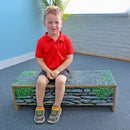 Whitney Brothers Nature View Stone Wall Bench 10H