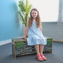 Whitney Brothers Nature View Stone Wall Bench 14H