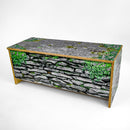 Whitney Brothers Nature View Stone Wall Bench 14H