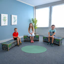 Whitney Brothers Nature View Stone Wall Bench 14H