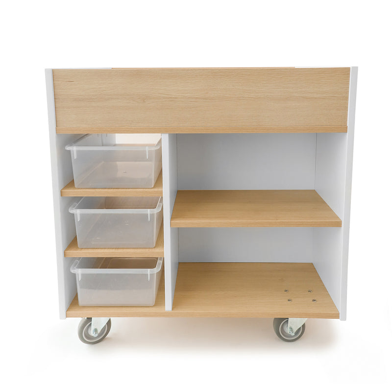 Whitney Brothers Elevated Art Supply Cart