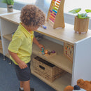 Whitney Brothers Elevated Adjustable Shelf Cabinet 27H