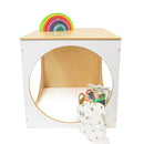 Whitney Brothers Elevated Play House Cube - White