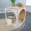 Whitney Brothers Elevated Play House Cube - White