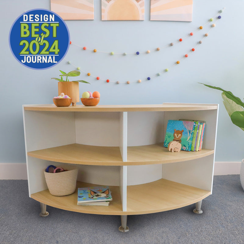Whitney Brothers Elevated Curve In Storage Cabinet 27H