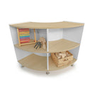 Whitney Brothers Elevated Curve In Storage Cabinet 33H