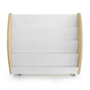 Whitney Brothers Elevated Mobile Book Display