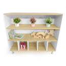 Whitney Brothers Elevated Cubby And Shelf Cabinet