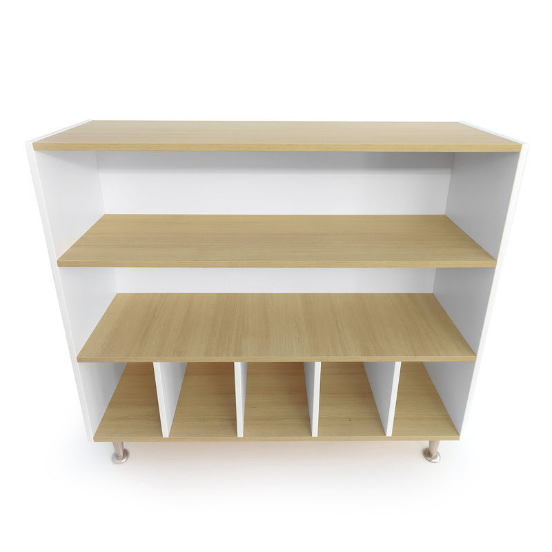 Whitney Brothers Elevated Cubby And Shelf Cabinet