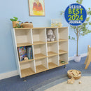 Whitney Brothers Elevated 12 Cubby Backpack Storage