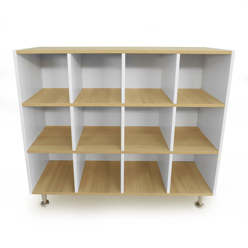 Whitney Brothers Elevated 12 Cubby Backpack Storage