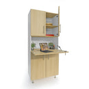 Whitney Brothers Elevated Workstation Cabinet