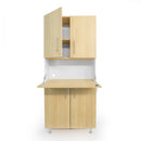 Whitney Brothers Elevated Workstation Cabinet