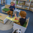 Whitney Brothers Elevated Arm Chair