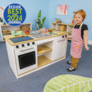 Whitney Brothers Elevated Kitchen Island Breakfast Bar