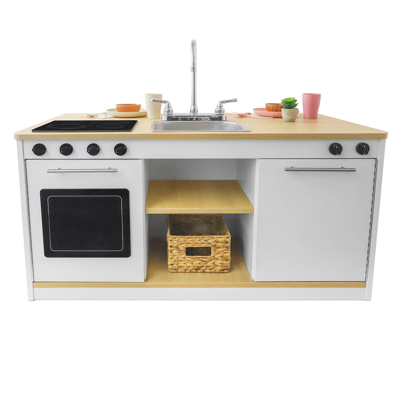 Whitney Brothers Elevated Kitchen Island Breakfast Bar