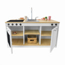 Whitney Brothers Elevated Kitchen Island Breakfast Bar