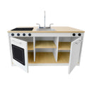 Whitney Brothers Elevated Kitchen Island Breakfast Bar