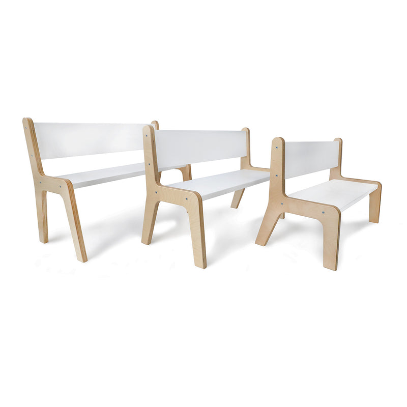 Whitney Plus 10H White Bench