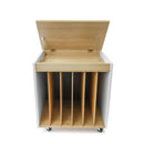 Whitney Brothers Elevated Mobile Big Book Holder