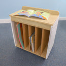 Whitney Brothers Elevated Mobile Big Book Holder