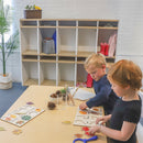 Whitney Brothers Elevated 10 Section Coat Locker