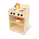 Whitney Brothers Let's Play Toddler Stove - Natural