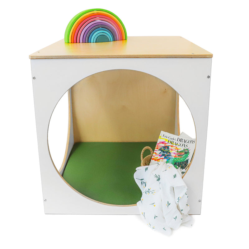 Whitney Brothers Elevated Play House Cube With Floor Mat