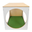 Whitney Brothers Elevated Play House Cube With Floor Mat