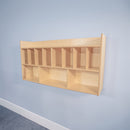 Whitney Brothers Wall Mounted Eight Cubby Diaper Cabinet