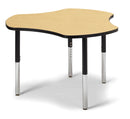 Berries Collaborative Hub Table - 44" X 47" - Maple/Black