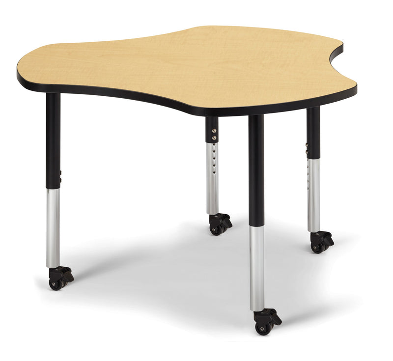 Berries Collaborative Table Mobility Kit (4) - Gray