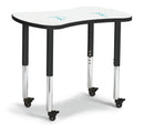 Berries Dry Erase Collaborative Bowtie Table