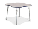 Berries Four Leaf Activity Table, A-height - Gray/Navy/Gray
