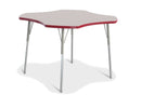 Berries Four Leaf Activity Table, A-height - Gray/Red/Gray