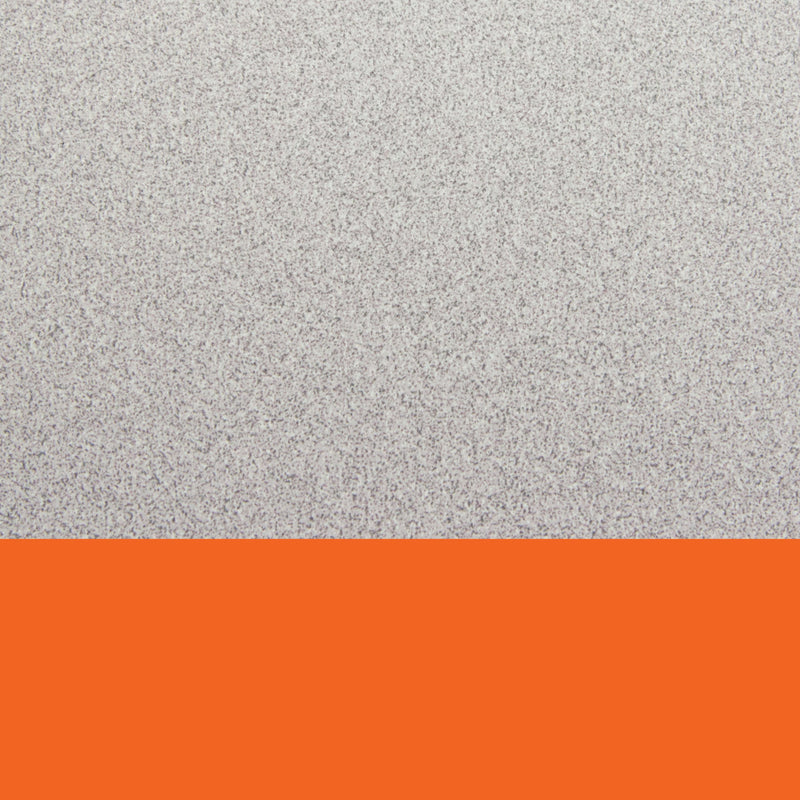 Berries Horseshoe Activity Table - 66" X 60", A-height - Gray/Orange/Gray