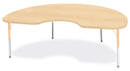 Berries Kidney Activity Table - 48" X 72", E-height - Maple/Maple/Camel