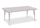 Berries Rectangle Activity Table - 30" X 48", E-height - Driftwood Gray/Gray/Gray