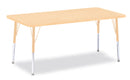 Berries Rectangle Activity Table - 30" X 60", A-height - Maple/Maple/Camel