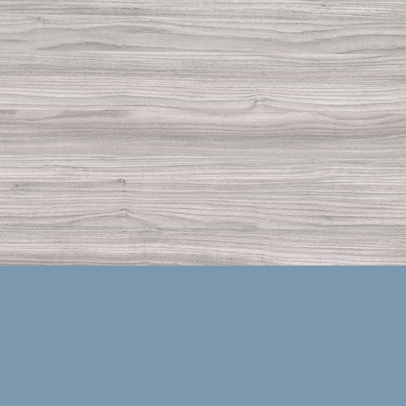 Berries Rectangle Activity Table - 30" X 60", E-height - Driftwood Gray/Coastal Blue/Gray