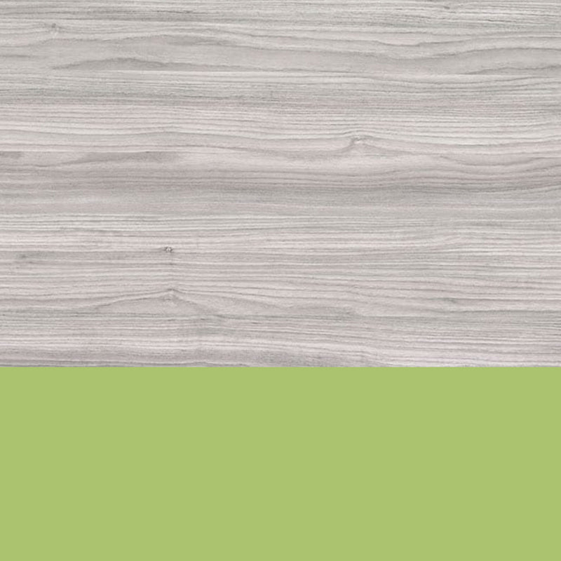 Berries Rectangle Activity Table - 30" X 60", E-height - Driftwood Gray/Key Lime/Gray