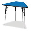 Berries Tall Trapezoid Desk - Blue/Black/Black