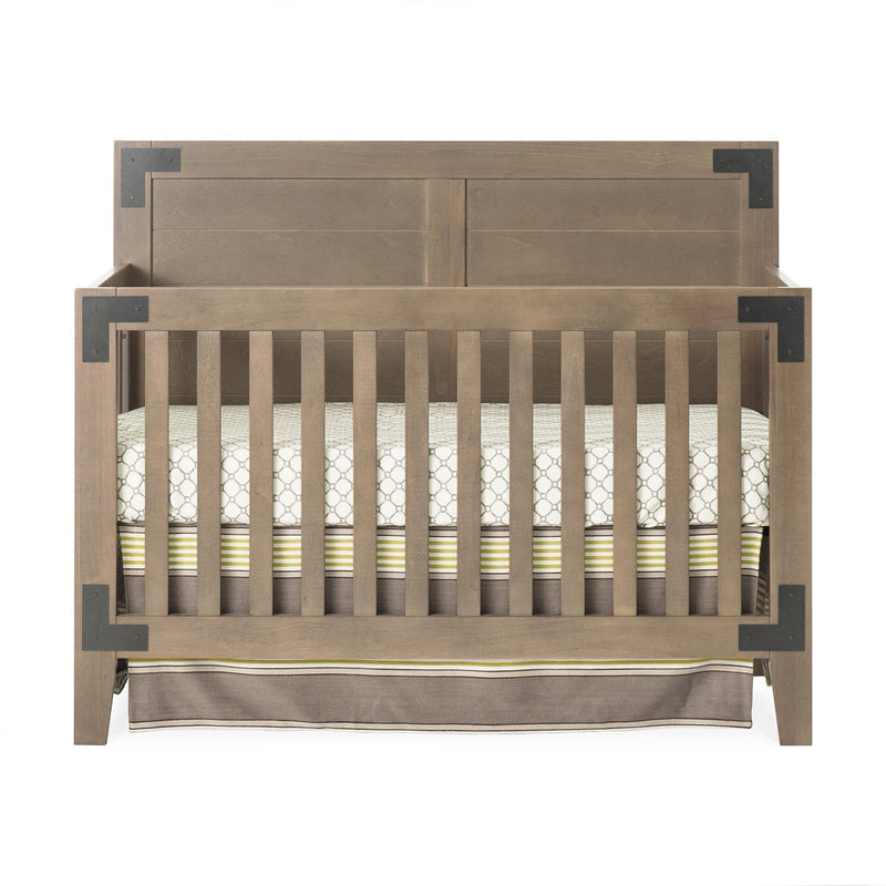 Child Craft Lucas 4-in-1 Convertible Baby Crib in Dusty Heather