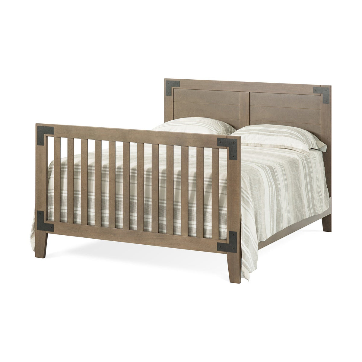 Child Craft Lucas 4-in-1 Convertible Baby Crib in Dusty Heather