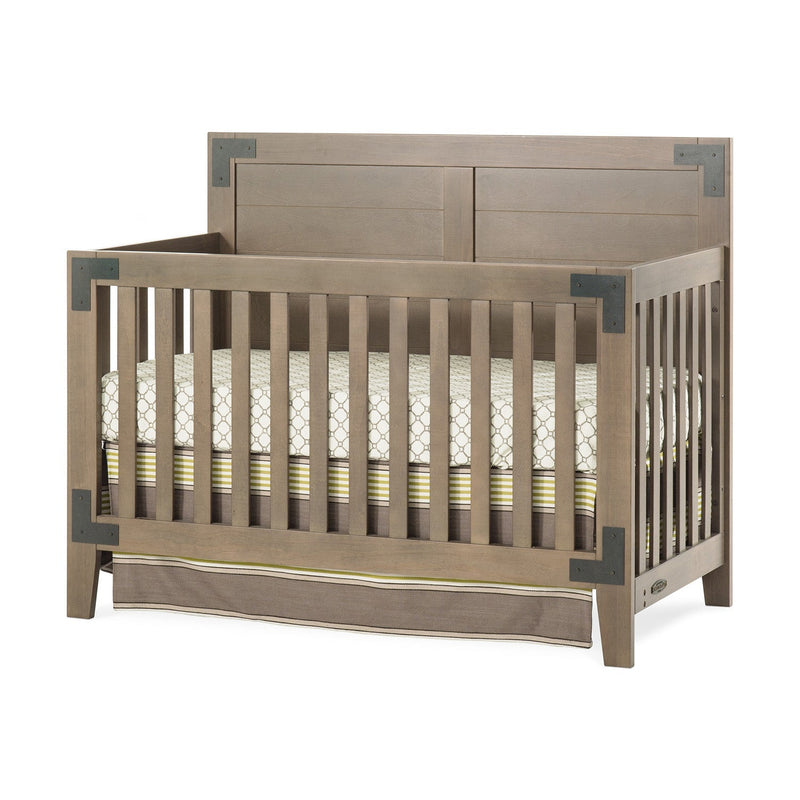 Child Craft Lucas 4-in-1 Convertible Baby Crib in Dusty Heather