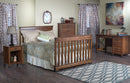Child Craft Redmond 4-in-1 Convertible Baby Crib in Coach Cherry